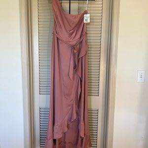 SIZE 12-14 NEVER WORN DAVIDS BRIDAL